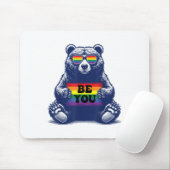 Gay Pride Lesbian Stolz sei Ihr Freund Mousepad (Mit Mouse)