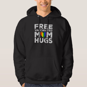 Gay Pride Lesbischer Freier geimpfter Mama - Schwa Hoodie