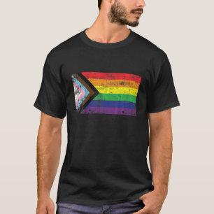 Gay Pride LGBQ-Regenbogenflagge Trans-Gender-Proud T-Shirt