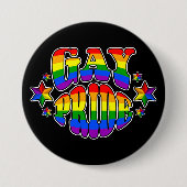 Gay Pride: LGBT Button (Vorderseite)