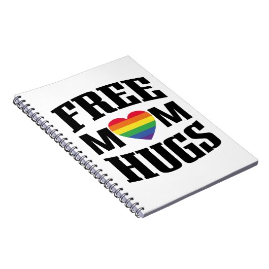 Gay Pride, LGBT Free Mama Hugs Notebook Journal Notizblock (Rechte Seite)