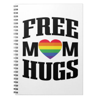 Gay Pride, LGBT Free Mama Hugs Notebook Journal Notizblock