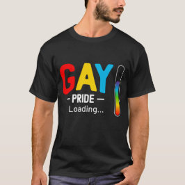 Gay Pride LGBT-Monatstransgender laden T-Shirt