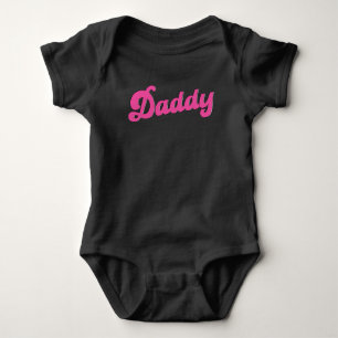Gay Pride LGBT Pink Bear Gay Daddy Baby Strampler