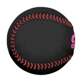 Gay Pride LGBT Pink Bear Gay Daddy Baseball (Vorderseite Links)