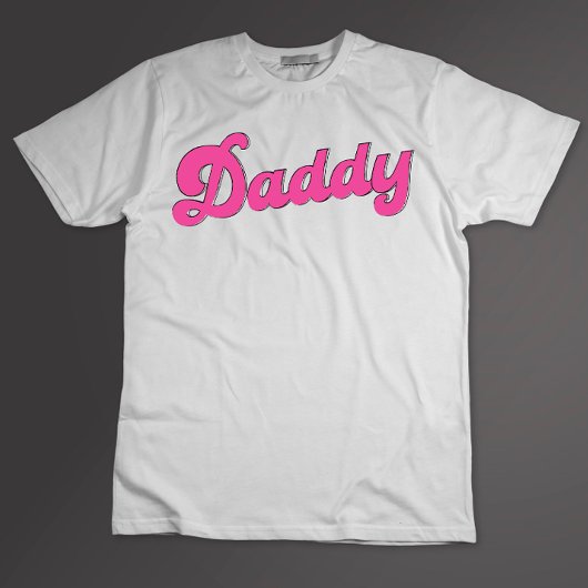 Gay Pride LGBT Pink Bear Gay Daddy T-Shirt