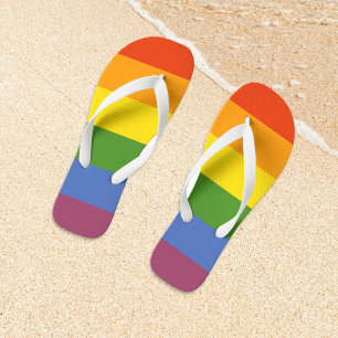 Gay Pride LGBT Rainbow Badesandalen