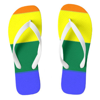 Gay Pride LGBT-Regenbogenflagge Badesandalen