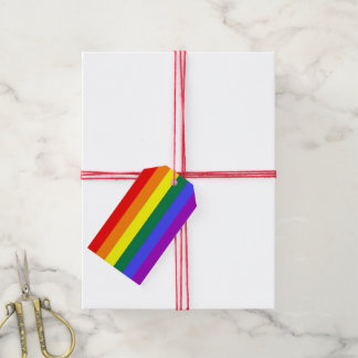 Gay Pride LGBT-Regenbogenflagge Geschenkanhänger