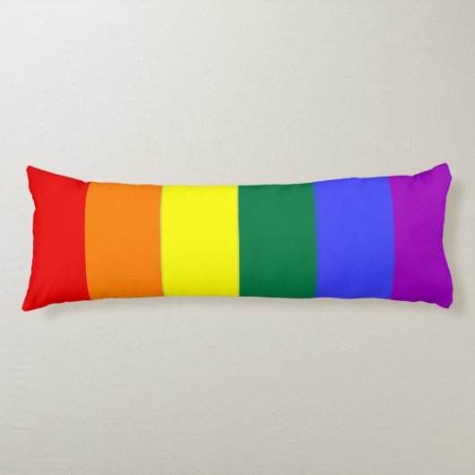 Gay Pride LGBT-Regenbogenflagge Seitenschläferkissen (Vorderseite)