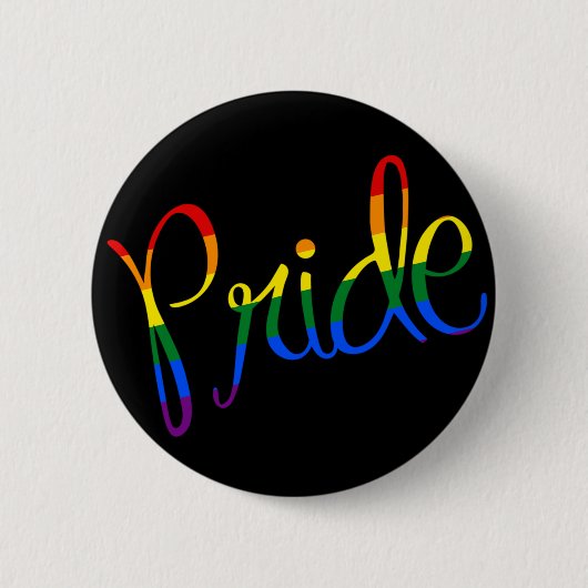 Gay Pride-LGBT-Schaltfläche Button (Vorderseite)