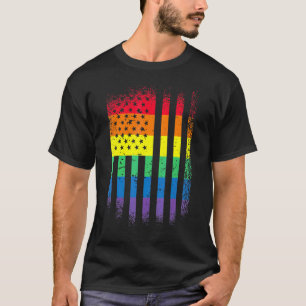 Gay Pride Lgbt Support Lgbtq Ally Bi trans Pride T-Shirt