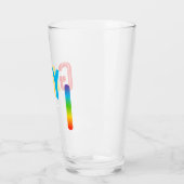Gay Pride LGBT Trans Beer Liebhaber Glas (Links)