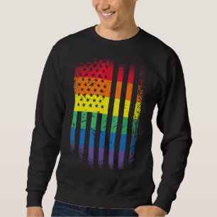 Gay Pride LGBT Unterstützung LGBTQ ALLEIN Bi Trans Sweatshirt