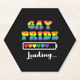 Gay Pride LGBTQIA+ Slogan Pride Merch R Untersetzer