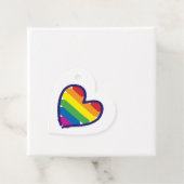 Gay Pride Liebe Herz Geschenkanhänger (Beispiel)