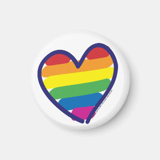Gay Pride Liebe Herz Magnet