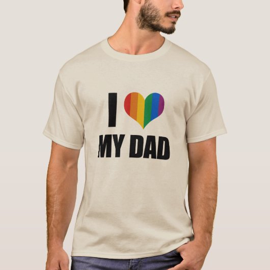 Gay Pride-Liebevati T-Shirt (Vorderseite)