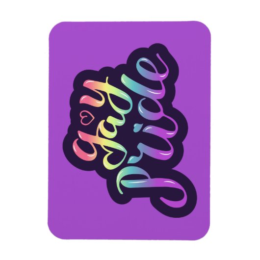 Gay Pride Magnet (Vertikal)