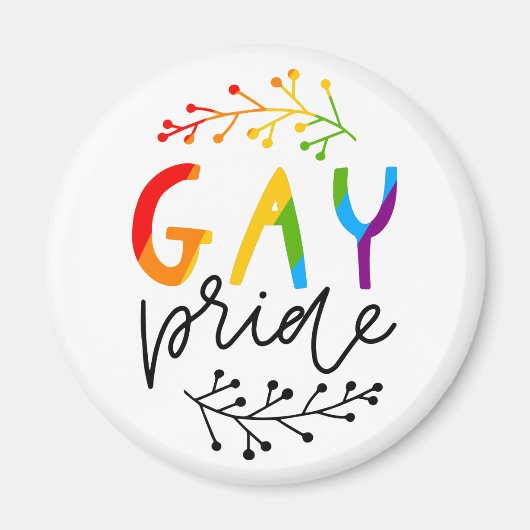 Gay Pride Magnet (Vorne)