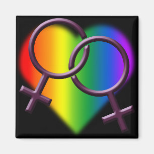 Gay Pride Magnete gleichgeschlechtliche Liebe Gesc Magnet