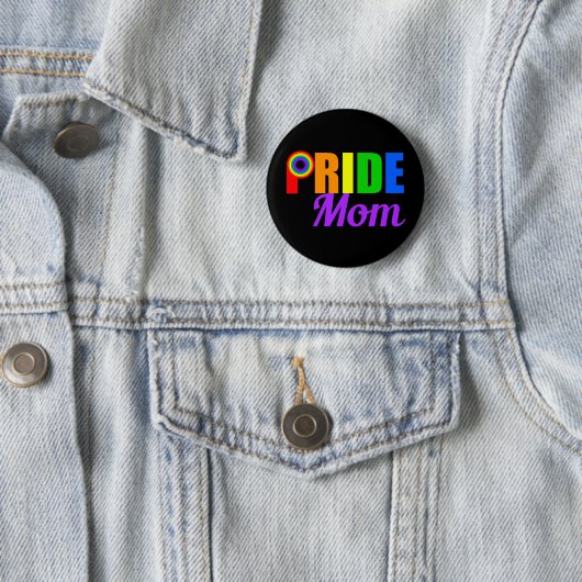 Gay Pride Mama Button (Beispiel)