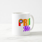 Gay Pride Mama Kaffeetasse (VorderseiteRechts)
