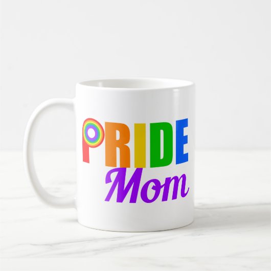 Gay Pride Mama Kaffeetasse (Links)