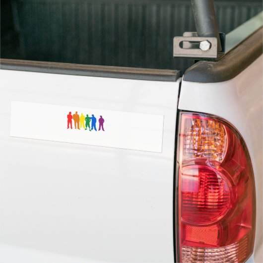GAY PRIDE-MÄNNER AUTOAUFKLEBER (Auf Lkw)