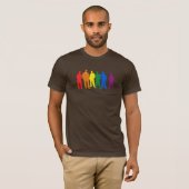 GAY PRIDE-MÄNNER T-Shirt (Vorne ganz)