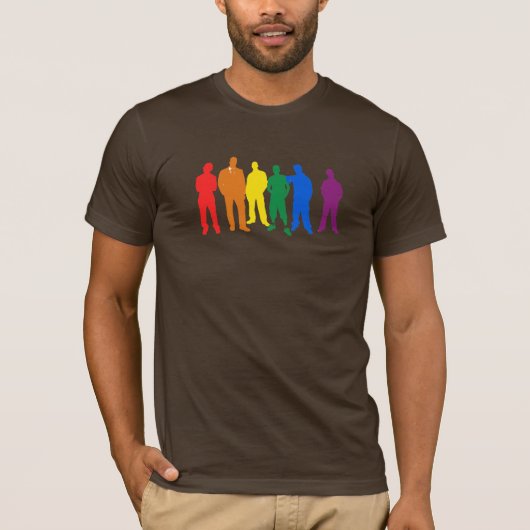 GAY PRIDE-MÄNNER T-Shirt (Vorderseite)