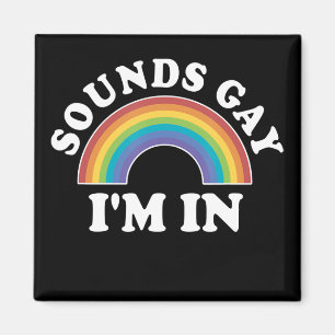 Gay Pride Men Women Lgbt Rainbow Sounds Gays In Magnet