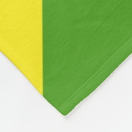 Gay Pride mit farbenfroher Regenbogenflagge Fleecedecke (Ecke)