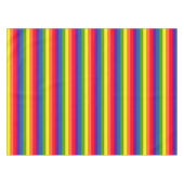 Gay Pride mit farbenfroher Regenbogenflagge Tischdecke (Vorderseite (Horizontal))