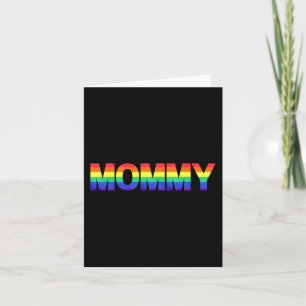 Gay Pride Monat Lgbtq Muttertag Regenbogenflagge Q Karte