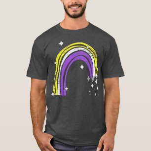 Gay Pride Monat, ohne Binärflagge, LGBTQ-Non  T-Shirt