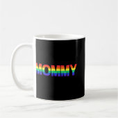 Gay Pride Month Lgbtq Mütter Tag Regenbogenflagge Kaffeetasse (Links)