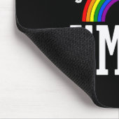 Gay Pride Month Sounds Gay Rainbow Funny Quote Gif Mousepad (Ecke)