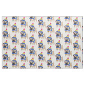 Gay Pride Mops - Funny Hat Stoff (Fat Quarter (45,7 x 55,9 cm))