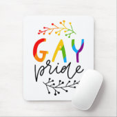 Gay Pride Mousepad (Mit Mouse)