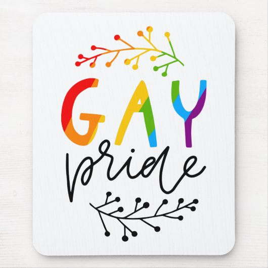 Gay Pride Mousepad (Vorne)