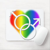 Gay Pride Mousepad Gay Pride Mousepads & Dekoratio (Mit Mouse)