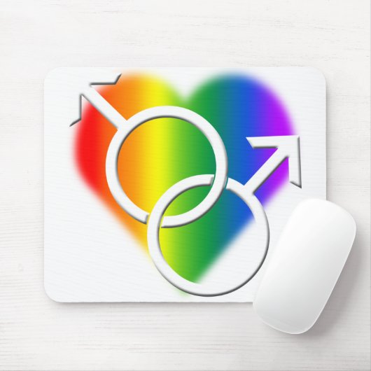 Gay Pride Mousepad Gay Pride Mousepads & Dekoratio (Mit Mouse)