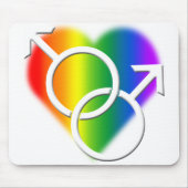 Gay Pride Mousepad Gay Pride Mousepads & Dekoratio (Vorne)