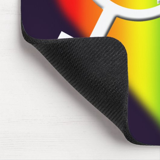Gay Pride Mousepad Regenbogen-Liebe Mousepads u. (Ecke)