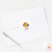 Gay Pride Mushroom Sticker (Umschlag)