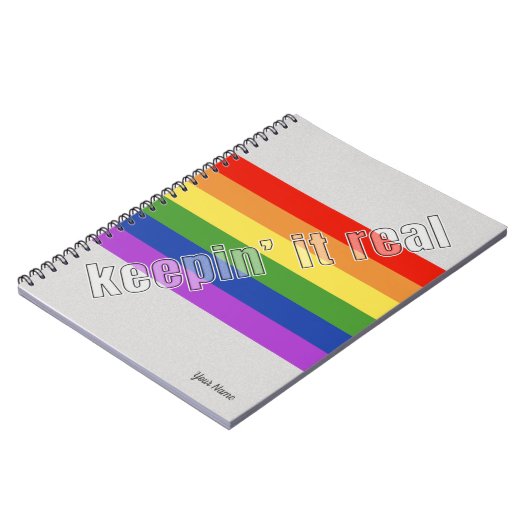 Gay Pride-Notebook Notizblock (Linke Seite)