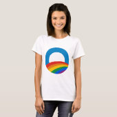 Gay Pride Obama T-Shirt (Vorne ganz)
