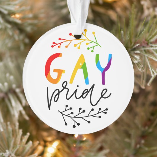Gay Pride Ornament (Baum)
