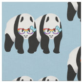 Gay Pride Pandas Stoff (Nahaufnahme)